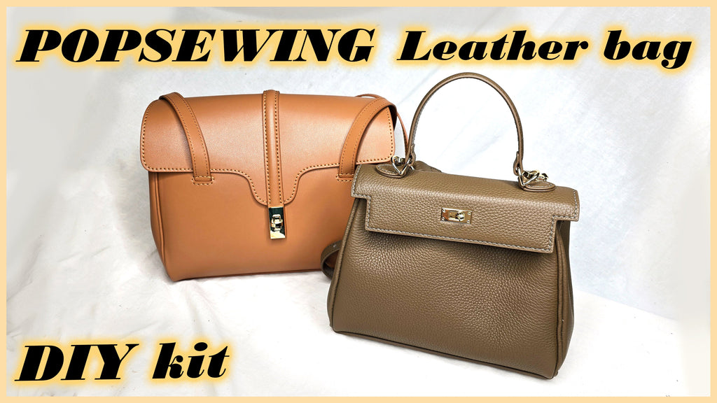 Create Your Own Leather Bag with POPSEWING DIY Kit!