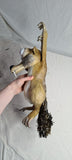 Handmade paper mache squirrel Scrat from Ica Age movie