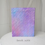 Mermaid theme A4 ring binder 'Violet'