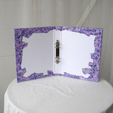 Mermaid theme A4 ring binder 'Violet'