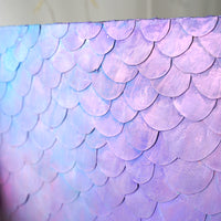 Mermaid theme A4 ring binder 'Violet'