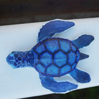 Handmade Paper mache sea Turtle