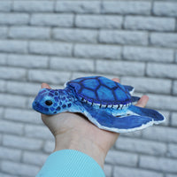 Handmade Paper mache sea Turtle