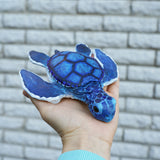 Handmade Paper mache sea Turtle