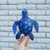 Handmade Paper mache sea Turtle