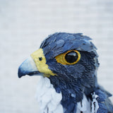 Handmade Paper mache Falcon bird