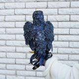 Handmade Paper mache Falcon bird