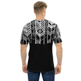 Men's T-shirt 'black mud cloth'