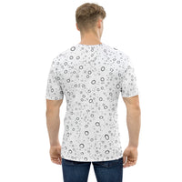 Men's T-shirt 'raindrops'