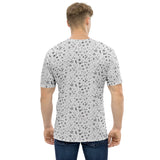 Men's T-shirt 'grey and stars'