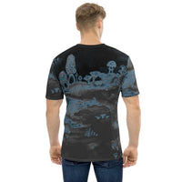 Men's T-shirt 'dark mushrooms'