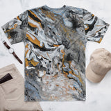 Men's T-shirt 'acrylic flow'