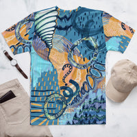 Men's T-shirt 'abstract art'