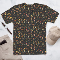 Men's T-shirt 'Mushroom pattern'