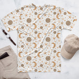 Men's T-shirt 'Stars and moon bright'