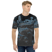 Men's T-shirt 'dark mushrooms'