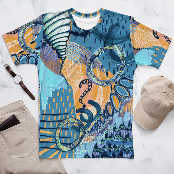 Men's T-shirt 'abstract art'