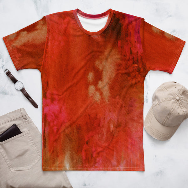 Men's T-shirt 'watercolor abstract'