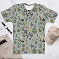 Men's T-shirt 'leaves'