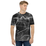 Men's T-shirt 'dark glass'