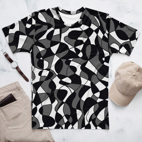 Men's T-shirt 'abstract pattern'