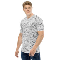 Men's T-shirt 'grey and stars'