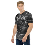 Men's T-shirt 'dark glass'