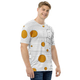 Men's T-shirt 'gold circles'