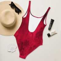 One-Piece Swimsuit 'scarlet'