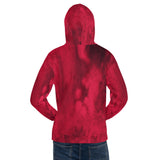 Unisex Hoodie 'red watercolor abstract'