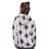 Unisex Hoodie 'palm trees pattern'