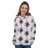 Unisex Hoodie 'palm trees pattern'