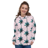 Unisex Hoodie 'palm trees pattern'