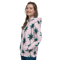 Unisex Hoodie 'palm trees pattern'