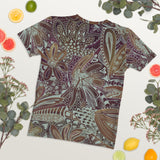 Women's T-shirt 'brown watercolor abstract'