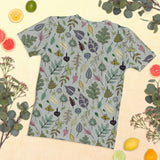 Women's T-shirt 'green leaves'