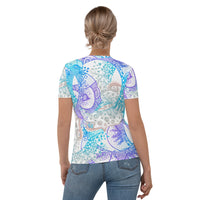 Women's T-shirt 'colorful doodle'