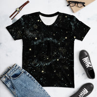 Women's T-shirt 'Space and Stars'