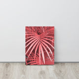 Canvas 'pink palm tree'