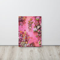 Canvas 'pink wonderland'