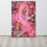 Canvas 'pink wonderland'