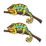 Bubble-free stickers 'chameleon'