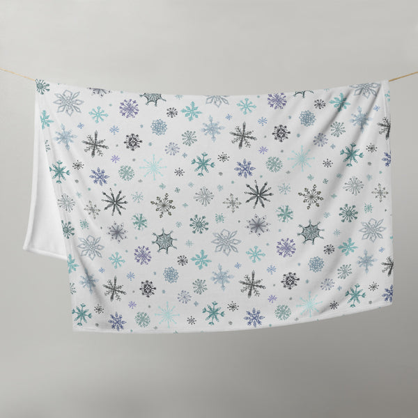 Throw Blanket 'snowflakes'