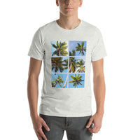 Short-Sleeve Unisex T-Shirt 'Palm trees'