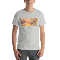 Short-Sleeve Unisex T-Shirt 'Pink glitters'