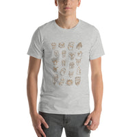 Short-Sleeve Unisex T-Shirt 'faces'