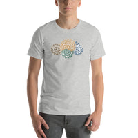 Short-Sleeve Unisex T-Shirt 'Doodle suns'