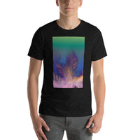 Short-Sleeve Unisex T-Shirt 'Palm tree leave'