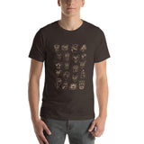 Short-Sleeve Unisex T-Shirt 'faces'