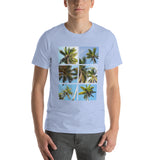 Short-Sleeve Unisex T-Shirt 'Palm trees'